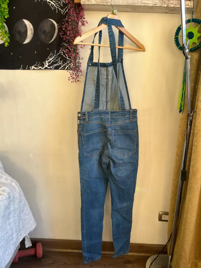 Jardineras de Mezclilla Stradivarius Talla 38 - 1