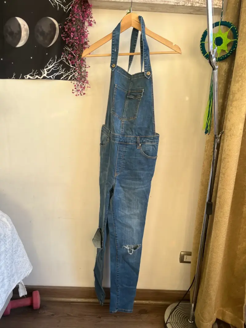 Jardineras de Mezclilla Stradivarius Talla 38 - 2
