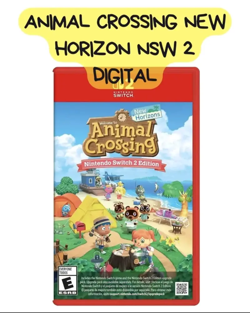 Animal Crossing New Horizons Nintendo Switch 2