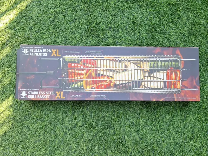 Pack Parrillero Kanka Asador, Base Piso y Rejilla - 6