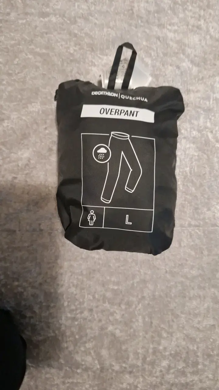 Pantalón impermeable Quechua para mujer talla L