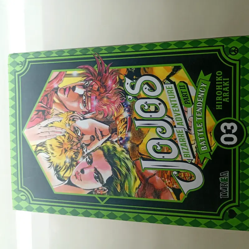 Manga Jojo's Bizarre Adventure Parte II tomo 3 - 1