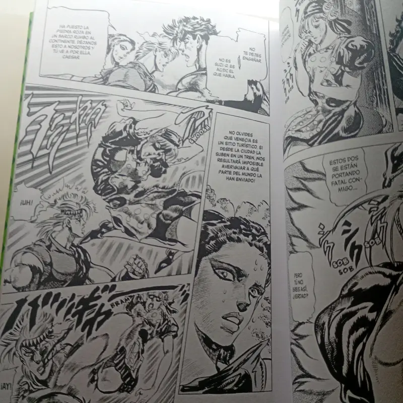 Manga Jojo's Bizarre Adventure Parte II tomo 3 - 4