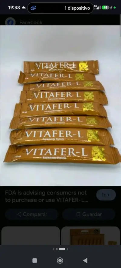 Suplemento Dietario Vitafer-L 10 ml - miniatura 3