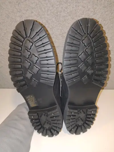 Botines de gamuza negros para hombre - miniatura 4