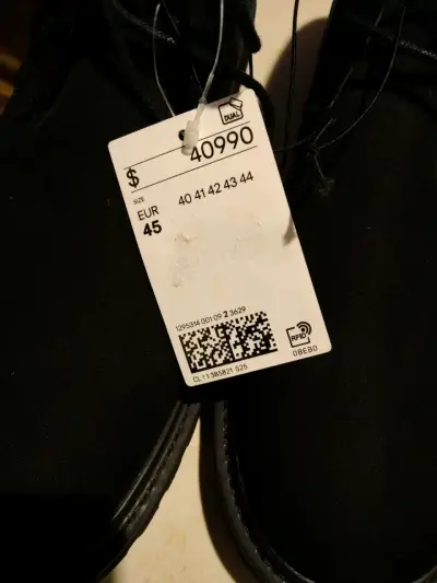Botines de gamuza negros para hombre - miniatura 6