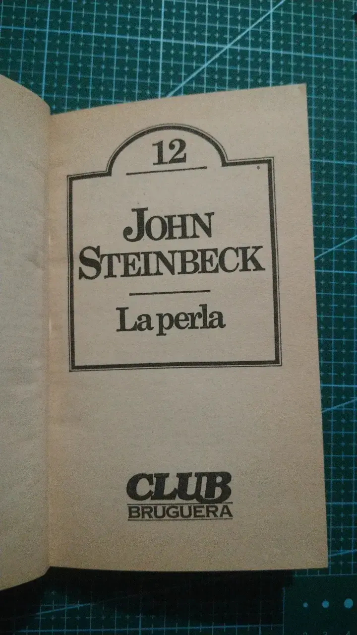 'La Perla' de John Steinbeck Edición Club Bruguer - 3