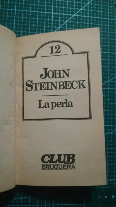 'La Perla' de John Steinbeck Edición Club Bruguer - miniatura 3