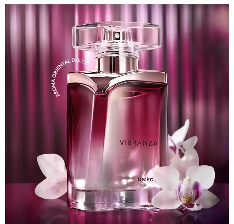 Perfume Vibranza de Ésika aroma oriental dulce - 1