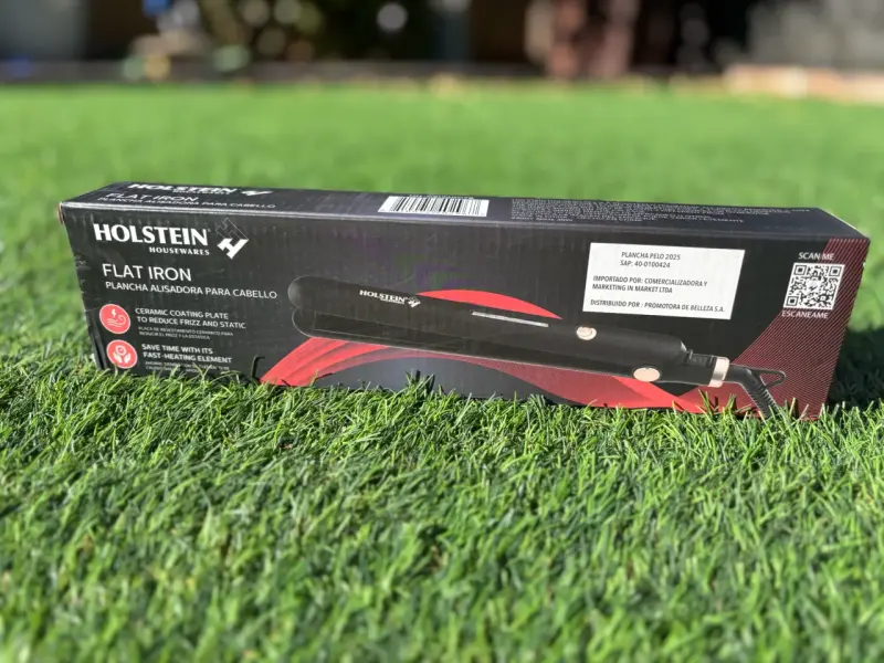 Plancha Alisadora Holstein con Placas Cerámicas