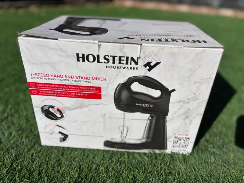 Batidora de Mano y Pedestal Holstein 7 Velocidades