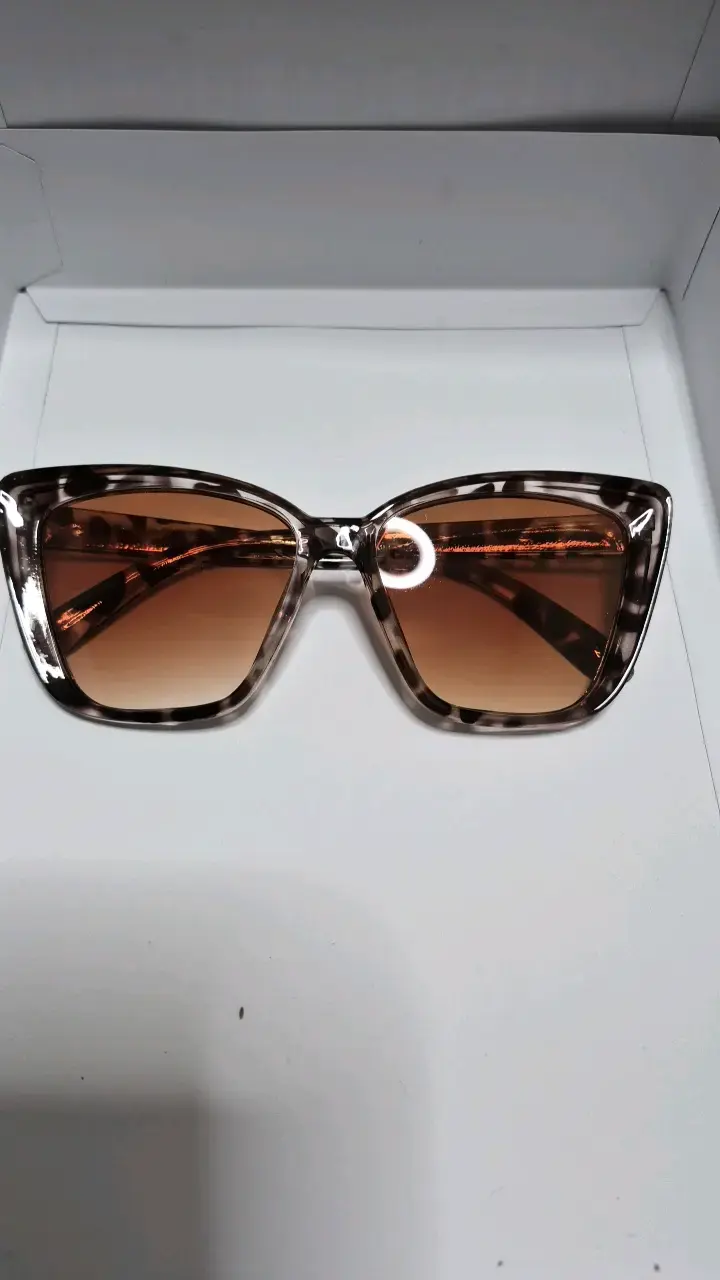 Gafas de Sol Estilo Cat Eye Leopardo - 1