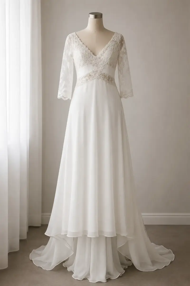 Vestido de novia Macarena Palma