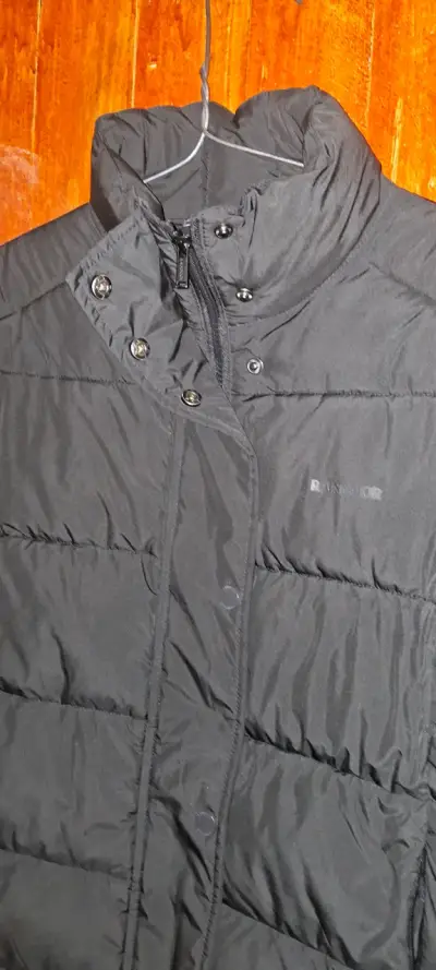 Chaqueta acolchada negra Raindoor para mujer - miniatura 2