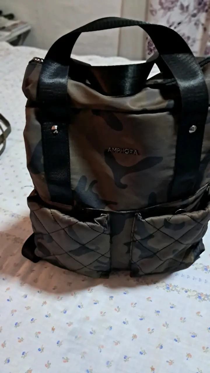 Mochila Amphora camuflaje con múltiples bolsillos - 2