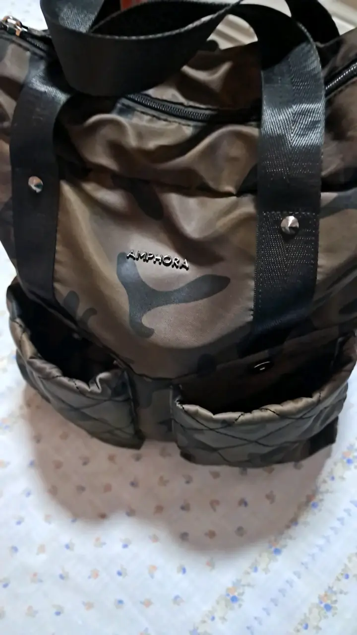 Mochila Amphora camuflaje con múltiples bolsillos - 5