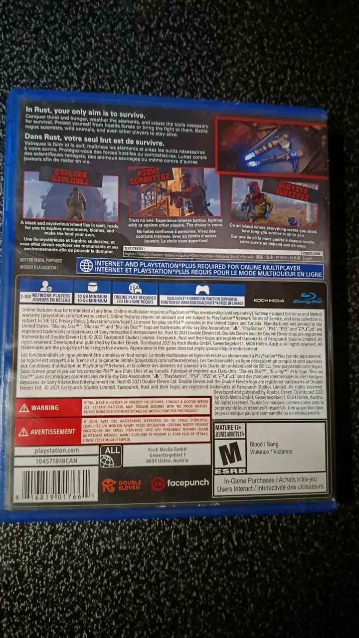 Juego Rust Console Edition para PS4 - 3