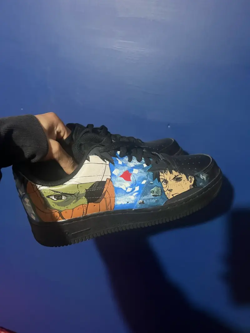 Zapatillas Nike Air Force 1 personalizadas anime - 1