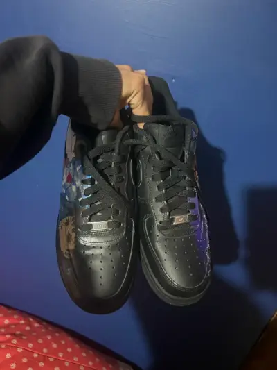 Zapatillas Nike Air Force 1 personalizadas anime - miniatura 4