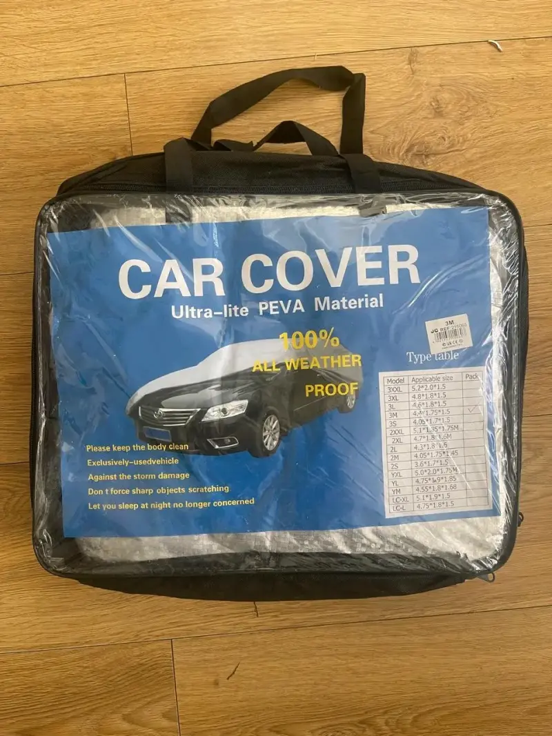 Funda para auto impermeable UV PEVA y algodón - 2