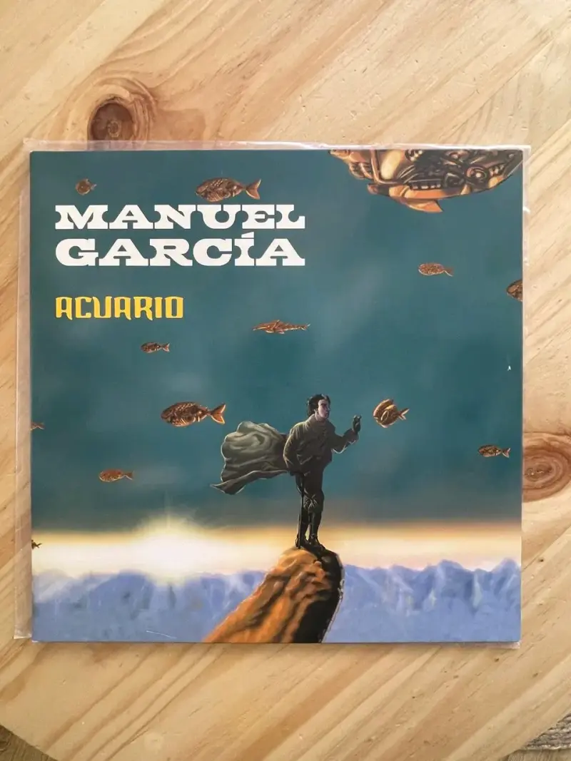 Vinilo Manuel García Acuario en buen estado - 1