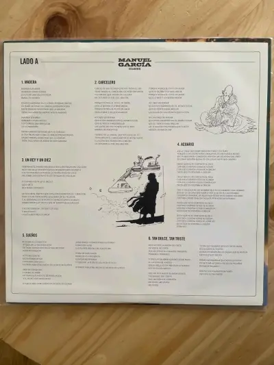 Vinilo Manuel García Acuario en buen estado - miniatura 3