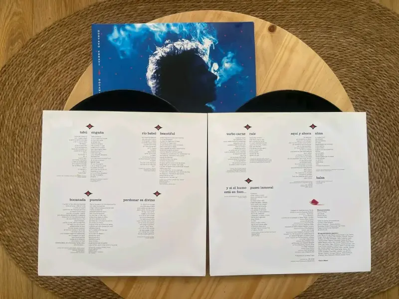 Vinilo Gustavo Cerati Bocanada Edición Especial - 4