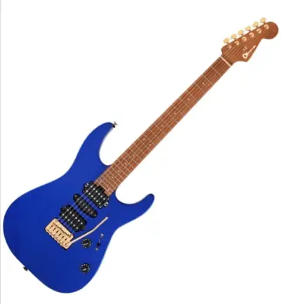 Guitarra Eléctrica Charvel Pro-Mod DK24 Azul - miniatura 2