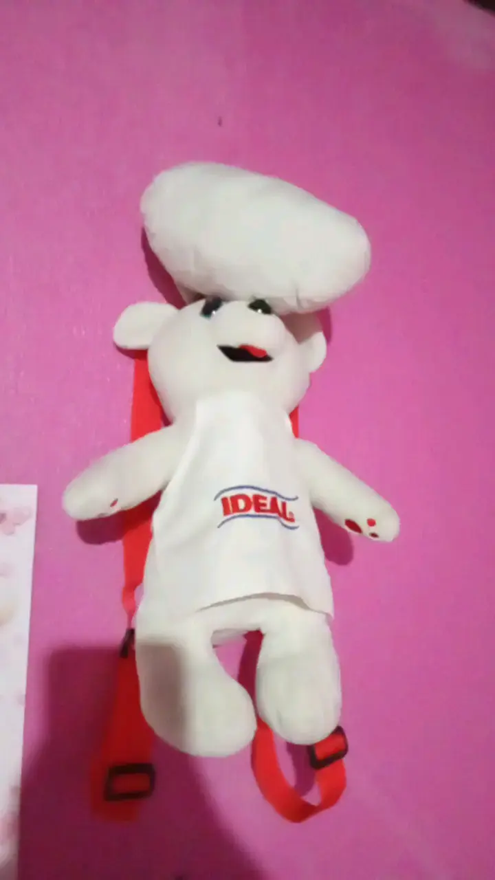 Mochila de peluche Ideal oso - 1