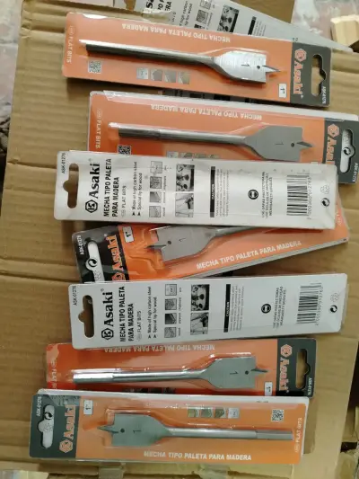 Juego de Mechas Tipo Paleta para Madera Asaki - miniatura 3