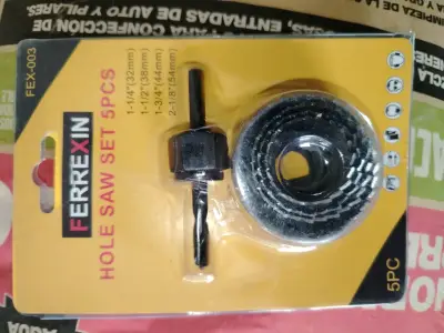 Juego de sierras perforadoras Ferrexin 5 piezas - miniatura 1