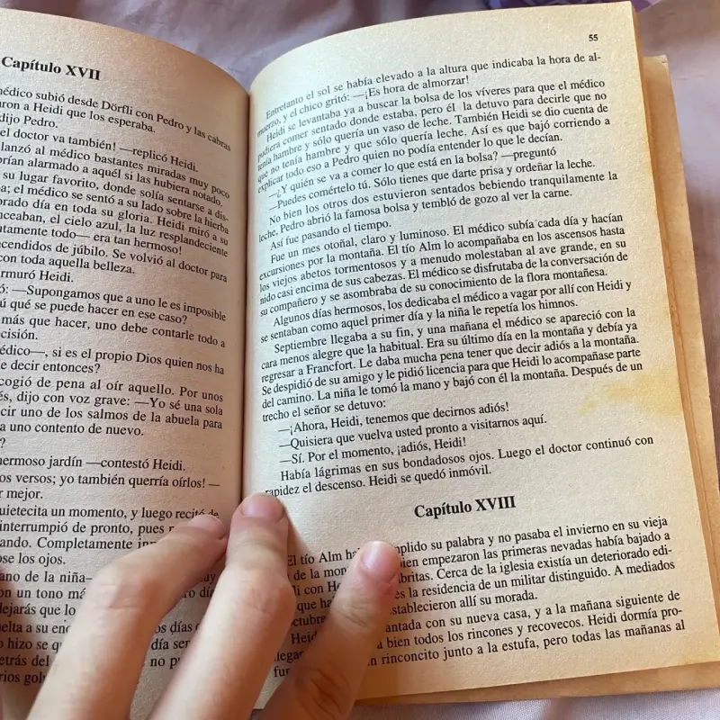 Libro Heidi de Juana Spiry en buen estado - 4
