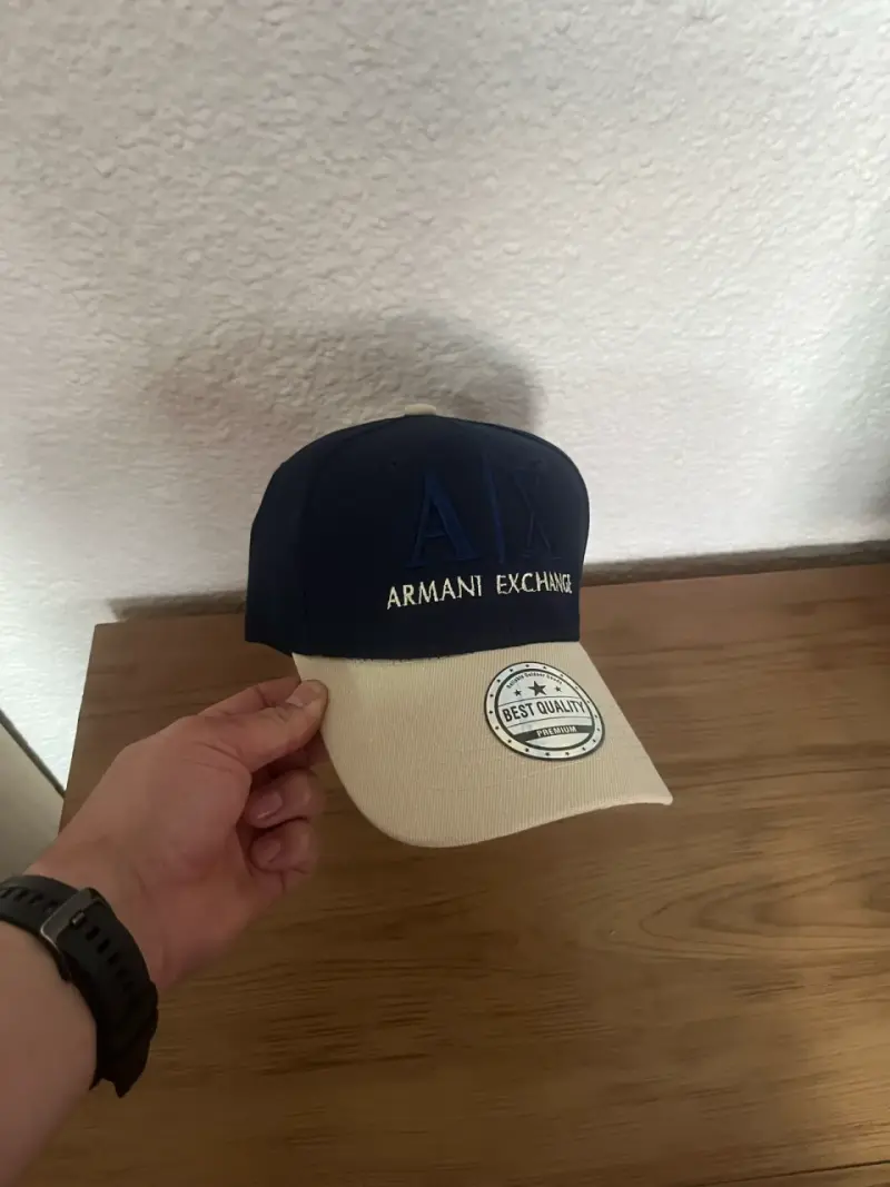 Gorra roja Jordan Air bordada - 3