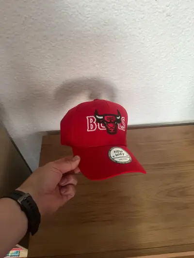 Gorra roja Jordan Air bordada - miniatura 4