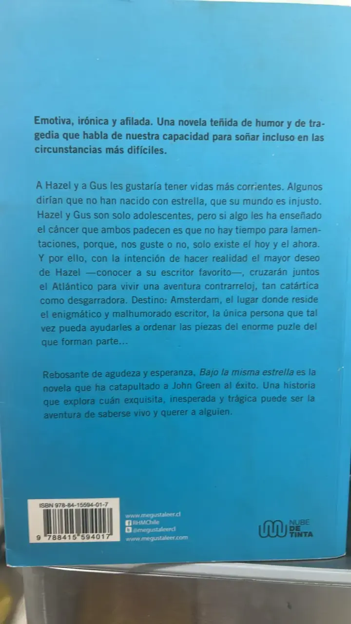 Libro 'Bajo la Misma Estrella' de John Green - 2