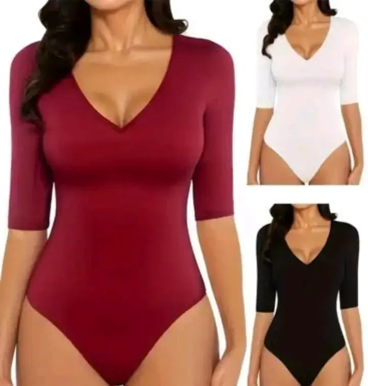 Body de mujer manga 3/4 en varios colores