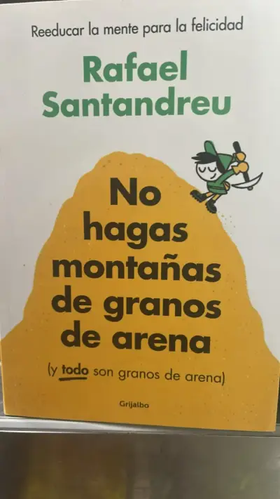 Libro 'No hagas montañas de granos de arena' de Rafael Santandreu - miniatura 1