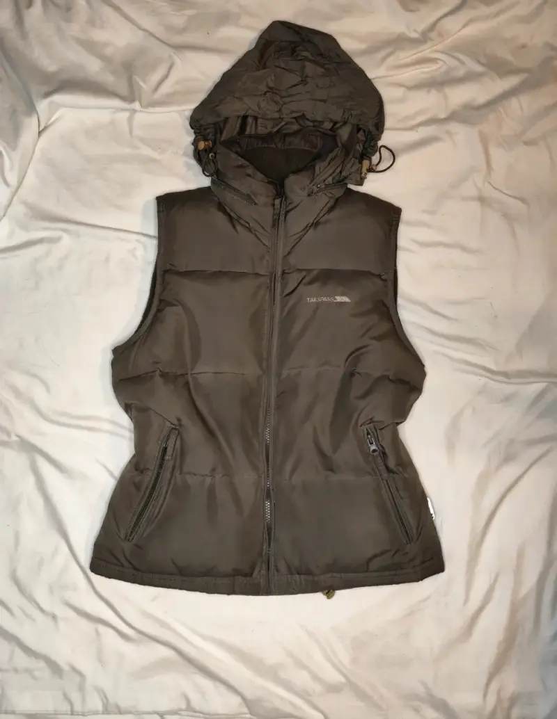Parka Trespass De Pluma Natural S/M - 3