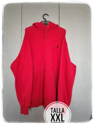 Polerón rojo con capucha talla XXL - miniatura 1