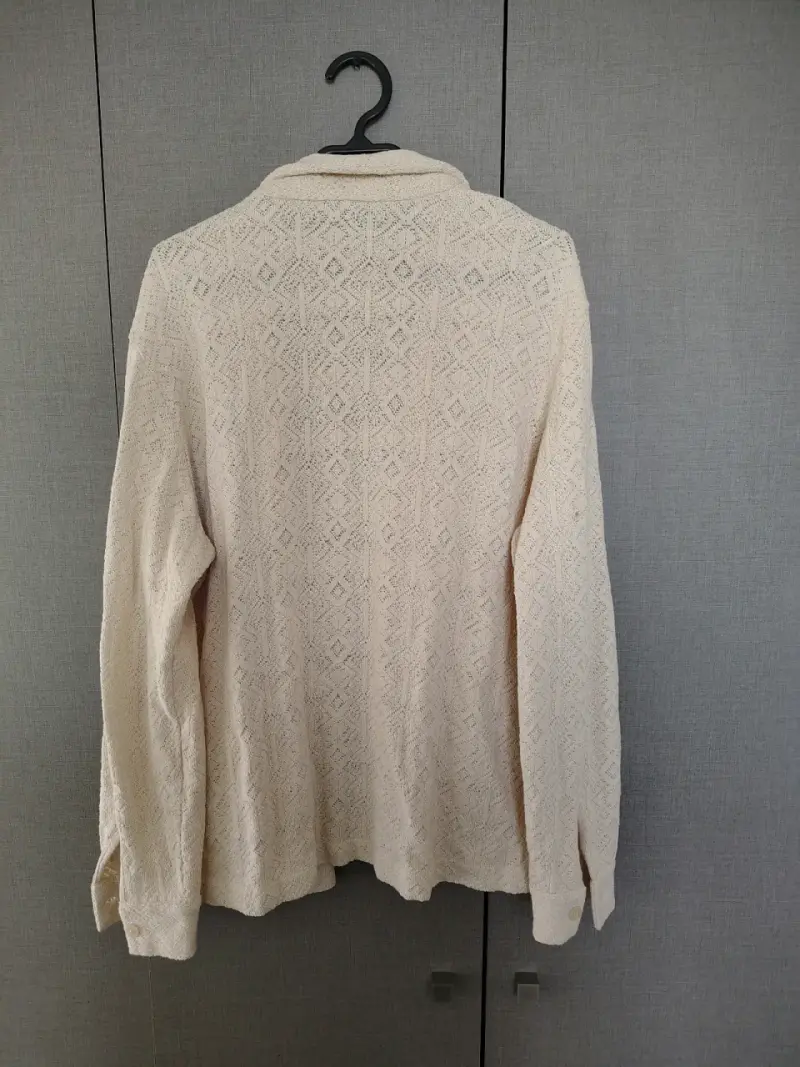 Cárdigan de punto beige H&M para mujer - 2