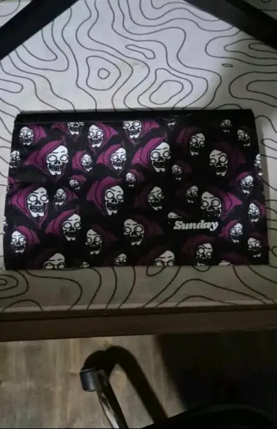 Funda para bicicleta con diseño de calavera Sunday - miniatura 1
