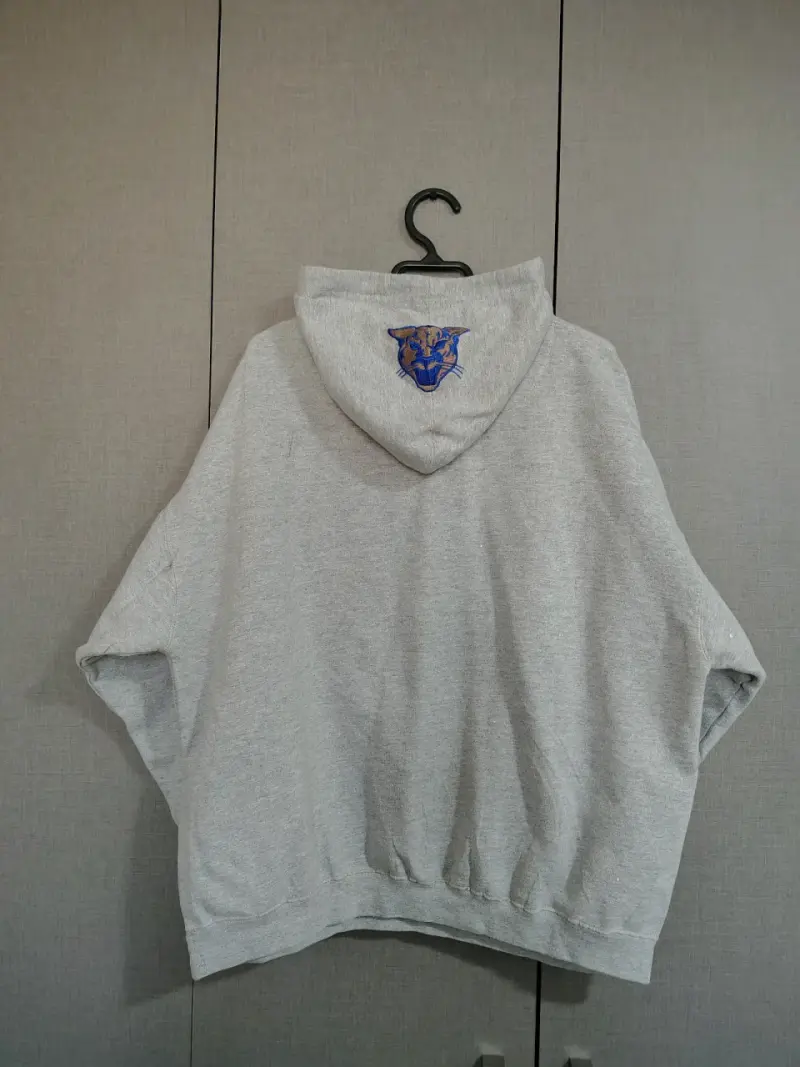 Polerón gris con capucha Panthers talla XXL - 2