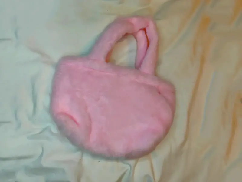 Bolso de peluche rosa My Melody - 3