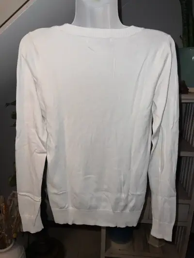 Sweater Blanco Zara - miniatura 2