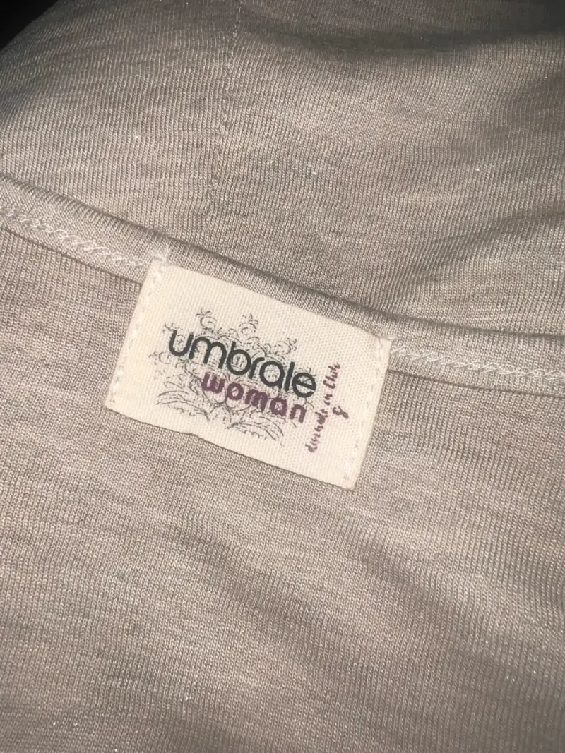 Polera Beige Manga 3/4 Umbrale Mujer - 4