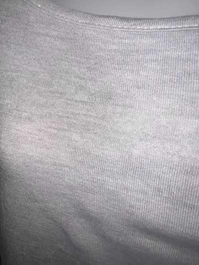 Polera gris manga 3/4 Umbrale para mujer - miniatura 3