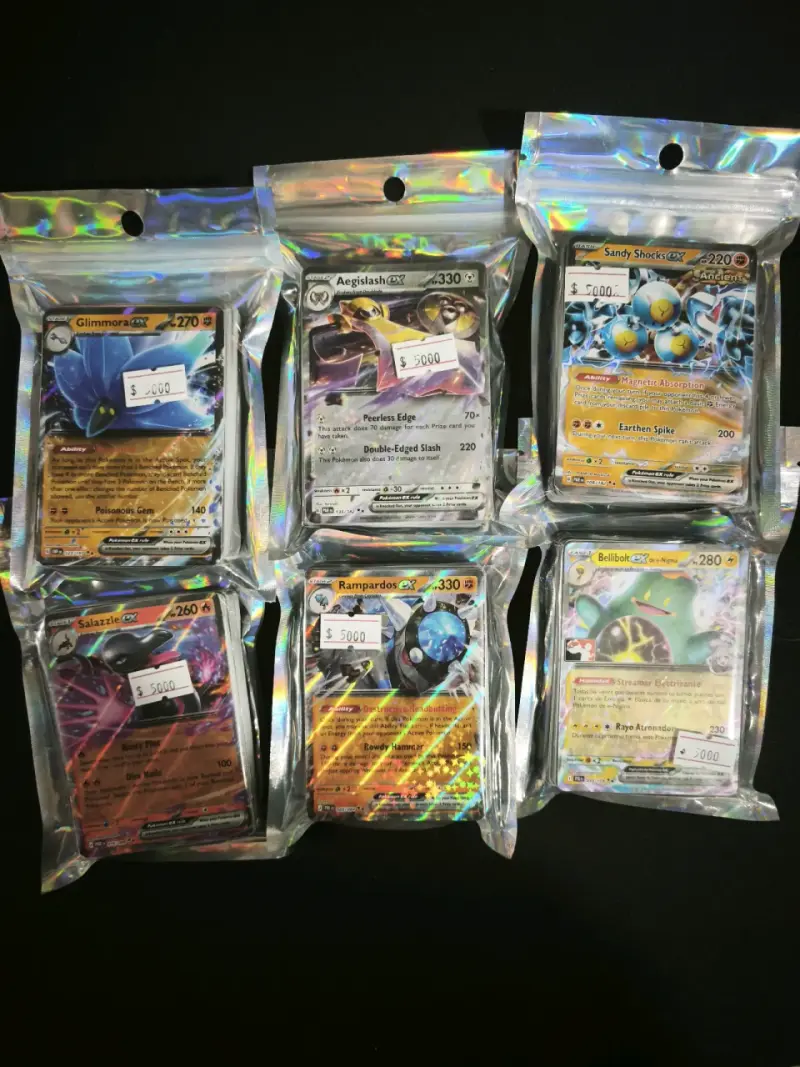 Lote de 55 cartas Pokémon con EX o Full Art