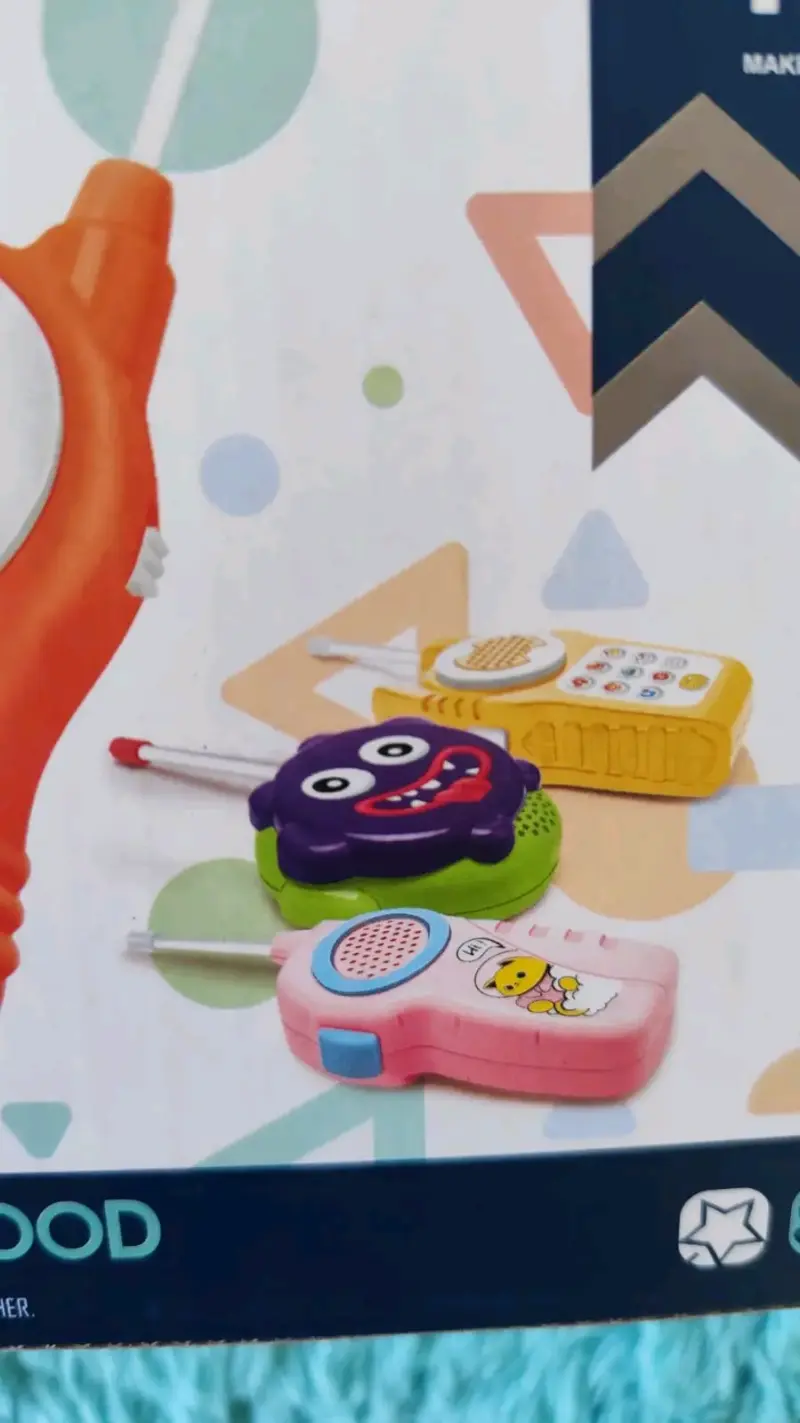 Walkie Talkie Infantil Lucong con Diseño Divertido - 3