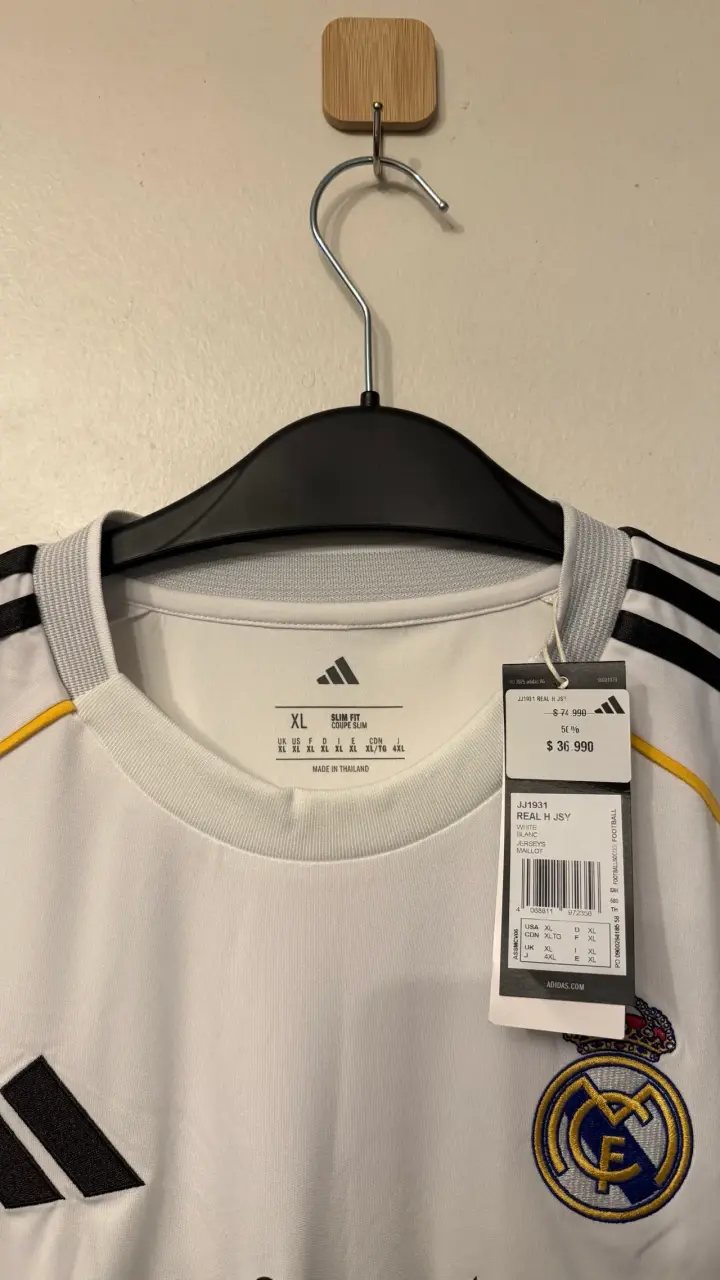 Camiseta Real Madrid Adidas XL temp. 25/26 - 2