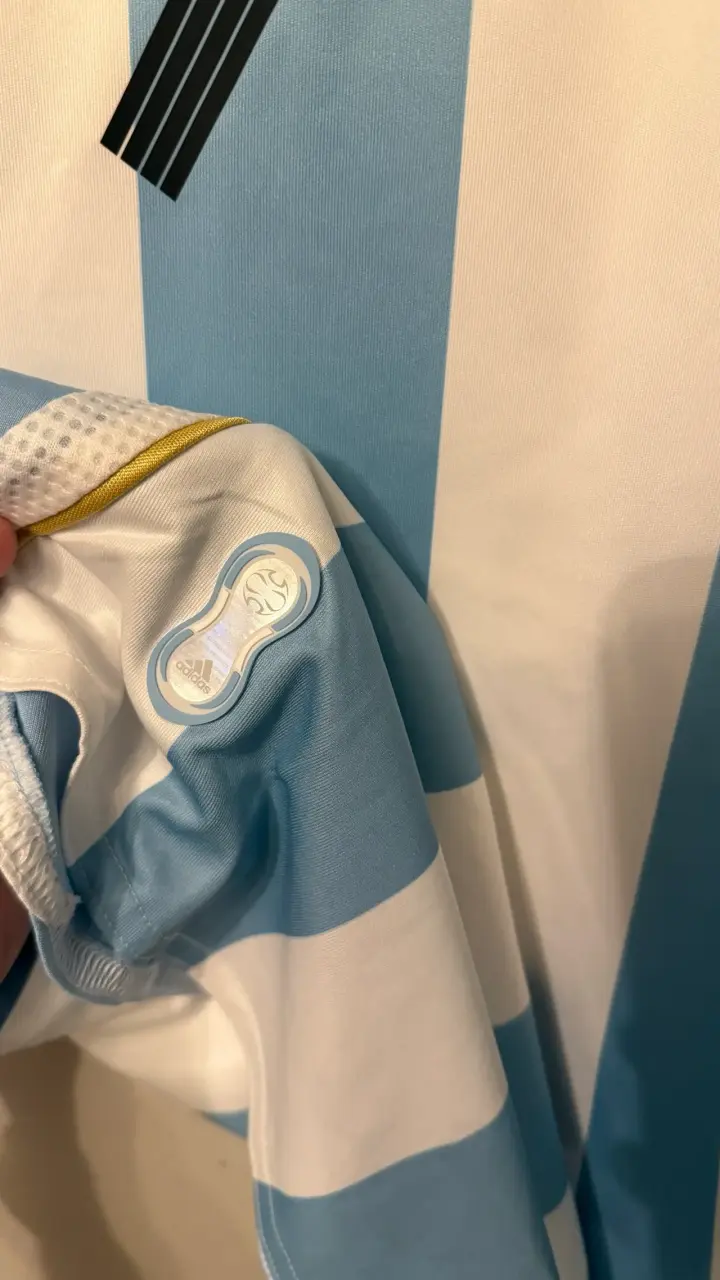 Camiseta Argentina MESSI Mundial 2006 - 4